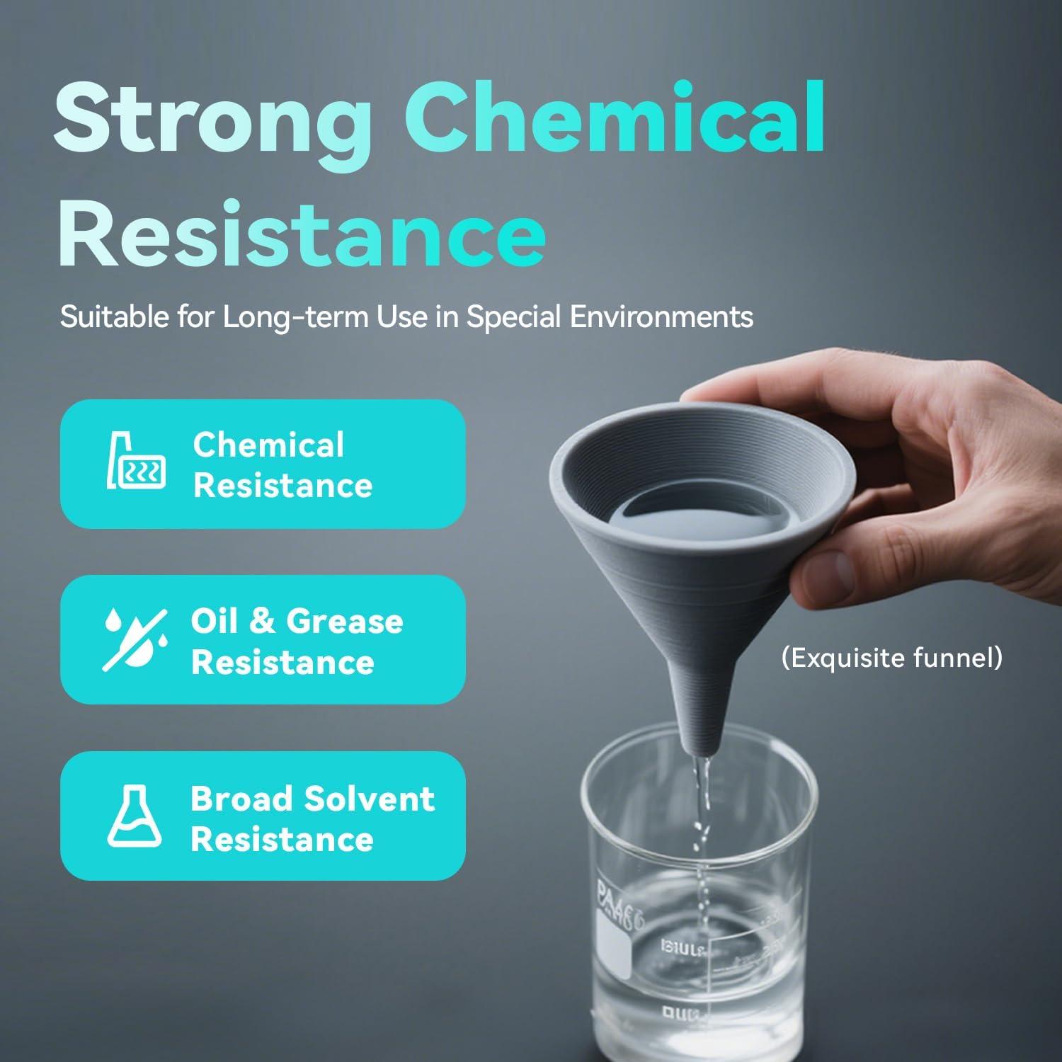 imageSUNLU FRABS 3D Filament 175mm 1KG UL94 V0 Fireproof ABS Filament Tough ampamp Durable Reusable Spool for Electronics Auto Parts ampamp Tools WarpFree Printing 1KG Spool22lbs Black1000g Pa6gf Black