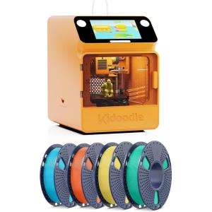 image3D Printer for Kids Safe for Children Toy 3D Printer STEM Learning Mate WiFi amp App Control Weekly Update Toy Library Touch Screen Includes 4 PLA Filaments for Home amp School Use