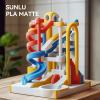 imageSUNLU PLA Matte Filament 16 Color Bundle Multicolor PLA 3D Printer Filament 175mm Mini Spool Matte Finish Individually Vacuum Packed 16 Pack1000g Pla White