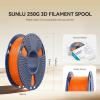imageSUNLU PLA Matte Filament 16 Color Bundle Multicolor PLA 3D Printer Filament 175mm Mini Spool Matte Finish Individually Vacuum Packed 16 Pack8 Colors Pla Matte Dual