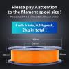 imageSUNLU High Speed PLA Filament 175mm 3kg66lbs Large Spool PLA Filament for Big Project High Flow Speedy 3D Printer PLA Filament Fast Printing Dimensional Accuracy  002mm 3KG1 Pack BlackBlackwhitegreenredorangeyellowpinkblue
