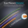 imageSUNLU High Speed PLA Filament 175mm 3kg66lbs Large Spool PLA Filament for Big Project High Flow Speedy 3D Printer PLA Filament Fast Printing Dimensional Accuracy  002mm 3KG1 Pack RedBlackwhitegreenredorangeyellowpinkblue