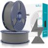 imageSUNLU High Speed PLA Filament 175mm 3kg66lbs Large Spool PLA Filament for Big Project High Flow Speedy 3D Printer PLA Filament Fast Printing Dimensional Accuracy  002mm 3KG1 Pack RedGrey
