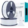 imageSUNLU High Speed PLA Filament 175mm 3kg66lbs Large Spool PLA Filament for Big Project High Flow Speedy 3D Printer PLA Filament Fast Printing Dimensional Accuracy  002mm 3KG1 Pack BlackWhite