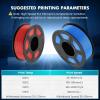 imageSUNLU High Speed PLA Filament 175mm 3kg66lbs Large Spool PLA Filament for Big Project High Flow Speedy 3D Printer PLA Filament Fast Printing Dimensional Accuracy  002mm 3KG1 Pack BlackBlackblack