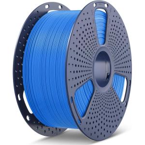 imageSUNLU High Speed PLA Filament 175mm 3kg66lbs Large Spool PLA Filament for Big Project High Flow Speedy 3D Printer PLA Filament Fast Printing Dimensional Accuracy  002mm 3KG1 Pack Black3kg Blue