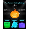image:imageSUNLU Wood PLA Filament 175mm Real Wood Fiber 3D Printer Filament Natural Wood Texture amp Scent ClogFree Dimensional Accuracy  002mm 1kg Spool 22lbs Fit Bambu Lab Printer MapleLuminous Pla  Green Pla  Glow Green