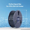 image:imageSUNLU Wood PLA Filament 175mm Real Wood Fiber 3D Printer Filament Natural Wood Texture amp Scent ClogFree Dimensional Accuracy  002mm 1kg Spool 22lbs Fit Bambu Lab Printer MapleTwinkling Black