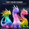 image:imageSUNLU Wood PLA Filament 175mm Real Wood Fiber 3D Printer Filament Natural Wood Texture amp Scent ClogFree Dimensional Accuracy  002mm 1kg Spool 22lbs Fit Bambu Lab Printer MapleRainbow Colors