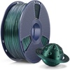 image:imageSUNLU Wood PLA Filament 175mm Real Wood Fiber 3D Printer Filament Natural Wood Texture amp Scent ClogFree Dimensional Accuracy  002mm 1kg Spool 22lbs Fit Bambu Lab Printer MapleGalaxy Green