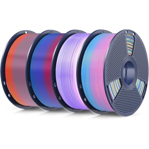 image:imageSUNLU Wood PLA Filament 175mm Real Wood Fiber 3D Printer Filament Natural Wood Texture amp Scent ClogFree Dimensional Accuracy  002mm 1kg Spool 22lbs Fit Bambu Lab Printer MaplePla Rainbow Bundle 4kg