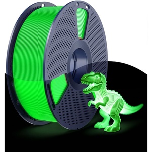 image:imageSUNLU Wood PLA Filament 175mm Real Wood Fiber 3D Printer Filament Natural Wood Texture amp Scent ClogFree Dimensional Accuracy  002mm 1kg Spool 22lbs Fit Bambu Lab Printer MapleLuminous Pla  Green Pla  Glow Green