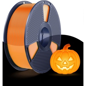 image:imageSUNLU Wood PLA Filament 175mm Real Wood Fiber 3D Printer Filament Natural Wood Texture amp Scent ClogFree Dimensional Accuracy  002mm 1kg Spool 22lbs Fit Bambu Lab Printer MapleLuminous Pla  Orange Pla  Glow Orange
