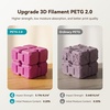 image:imageSUNLU PETG 20 Filament 3D Printer Filament Black 1KGOakcoffee Brown Magentalavender Purpleklein Bluecyangreenolive Greenvivid Yelloworangered Peach Pink