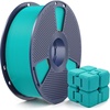 image:imageSUNLU PETG 20 Filament 3D Printer Filament Black 1KG1kg Aqua Blue