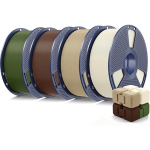 image:imageSUNLU PETG 20 Filament 3D Printer Filament Black 1KGBone Whitecoffee Brownolive Greenoak Wood